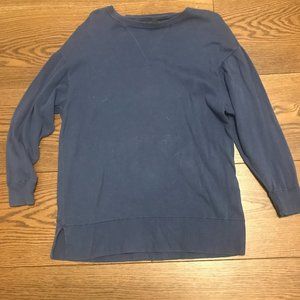 Oversized Roots crewneck sweatshirt